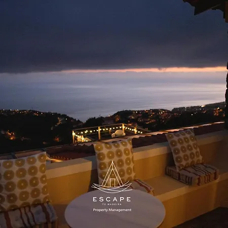 וילה Hilltop Hideaway By Escape To Madeira ארקו דה קלחטה