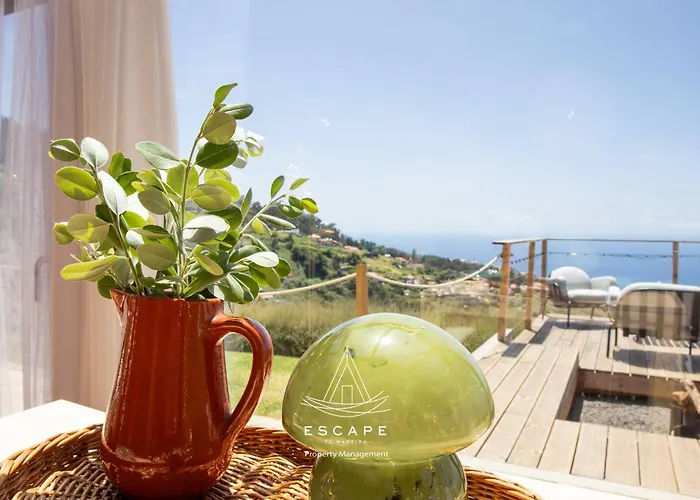 ヴィラ Hilltop Hideaway By Escape To Madeira アルコ・ダ・カリェタ